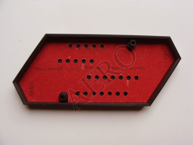 Insert Drill Guide Into Cover - Tape Down